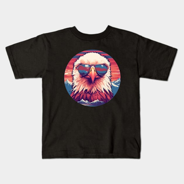 A Free Bird Kids T-Shirt by The Fantasy Forge